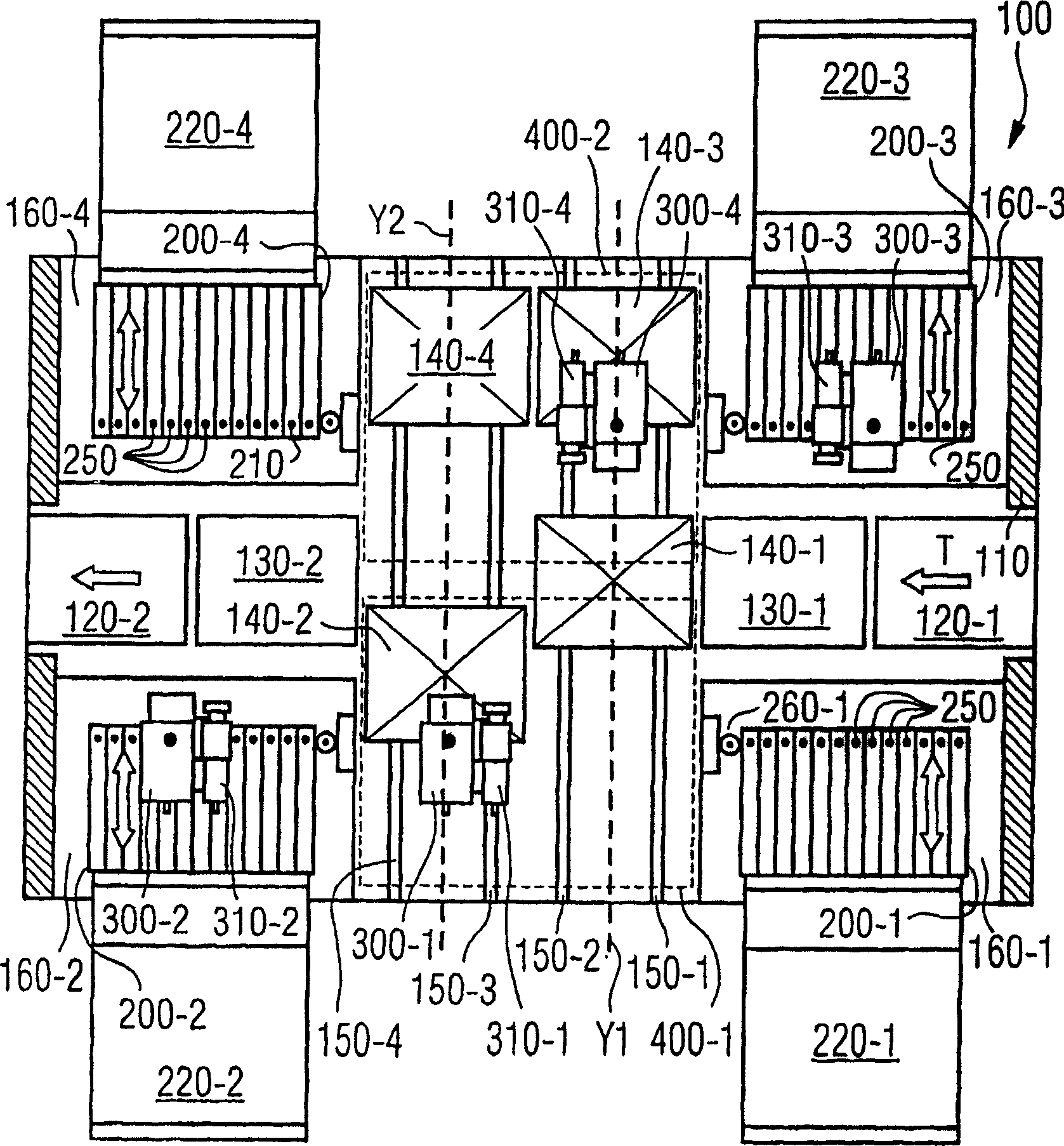 Assembly system and method for assembling components on substrates