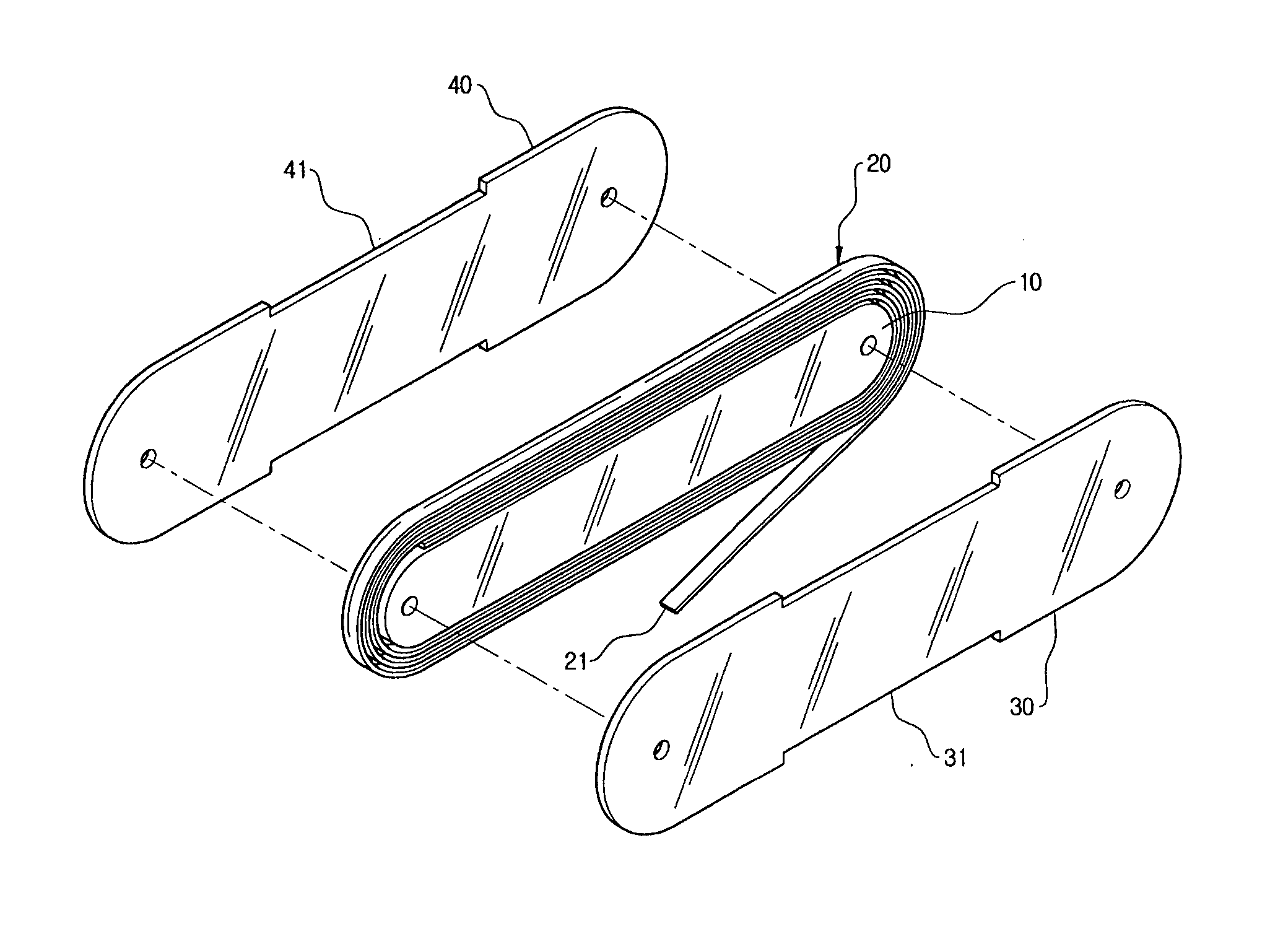 Superconductive coil assembly having improved cooling efficiency