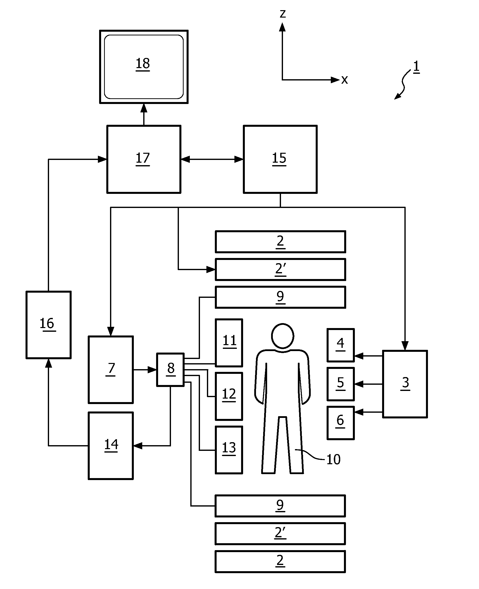 Mr imaging using a multi-point dixon technique
