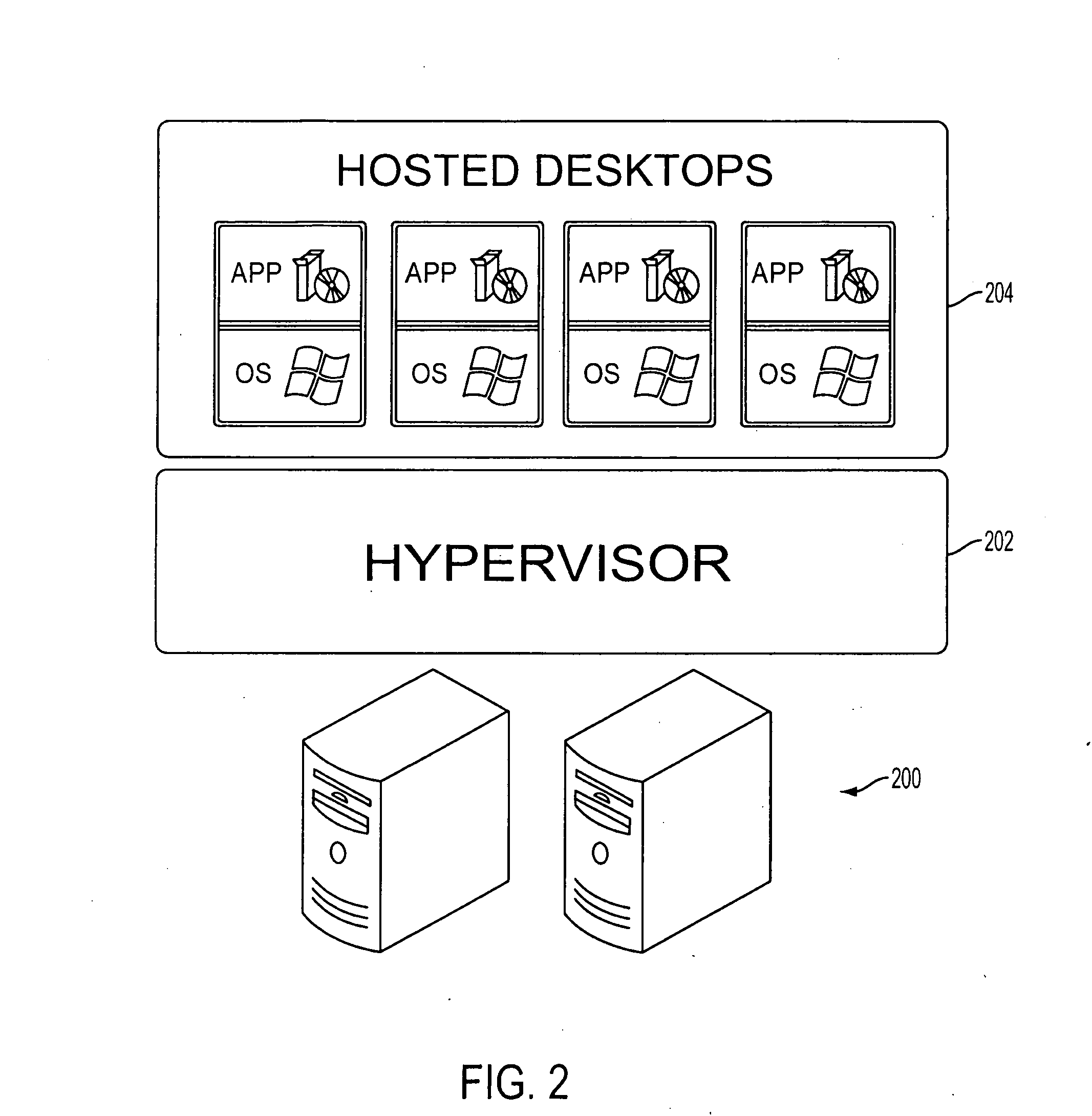 System for provisioning, allocating, and managing virtual and physical desktop computers in a network computing environment