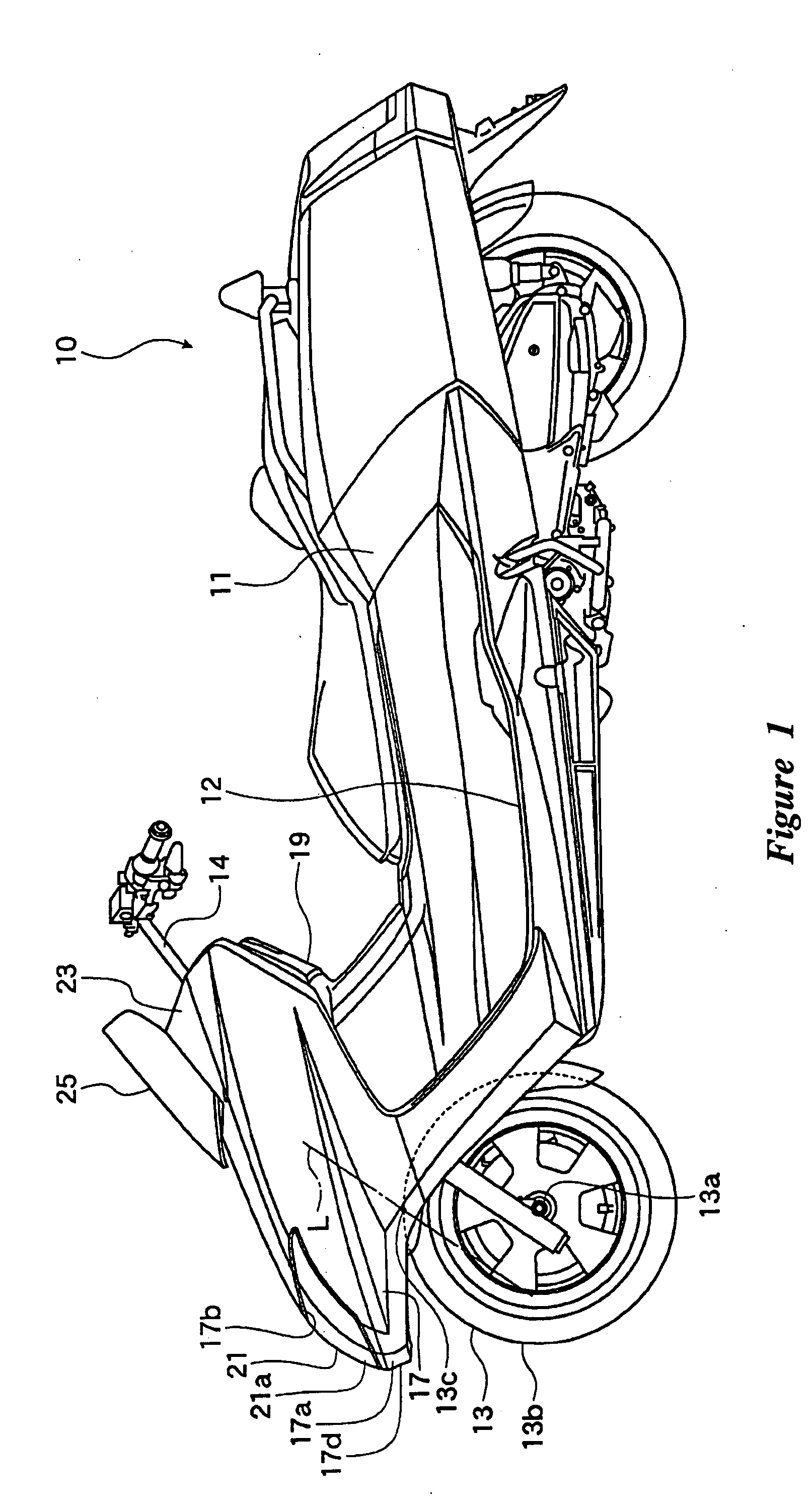 Headlight assembly for a straddle-type vehicle