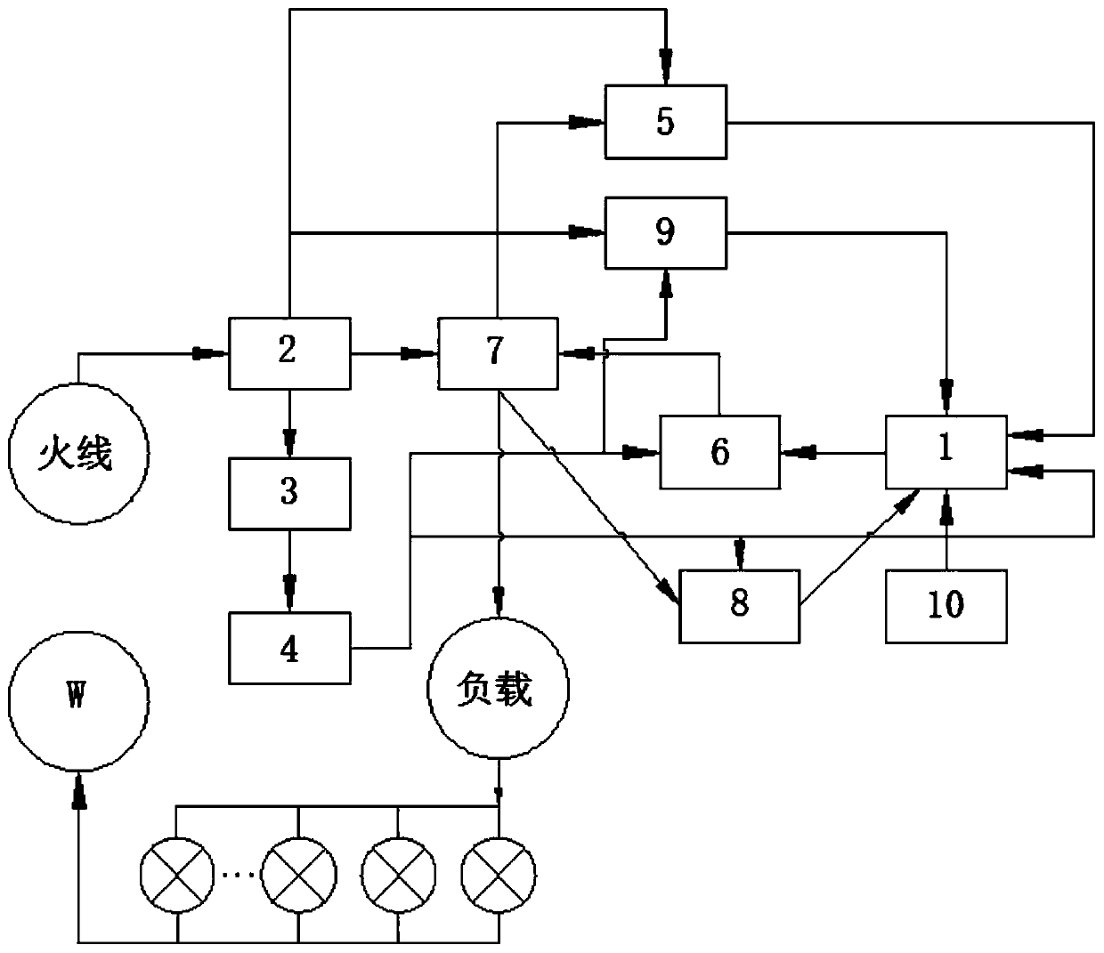 Single-fire-wire multifunctional dimmer