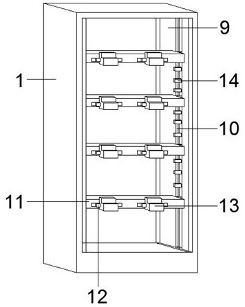 Fireproof high-voltage alternating-current power distribution cabinet