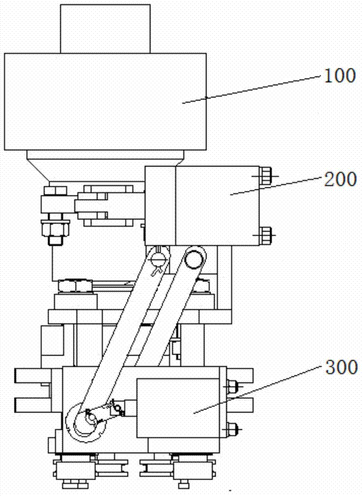 A drill rod storage mechanism
