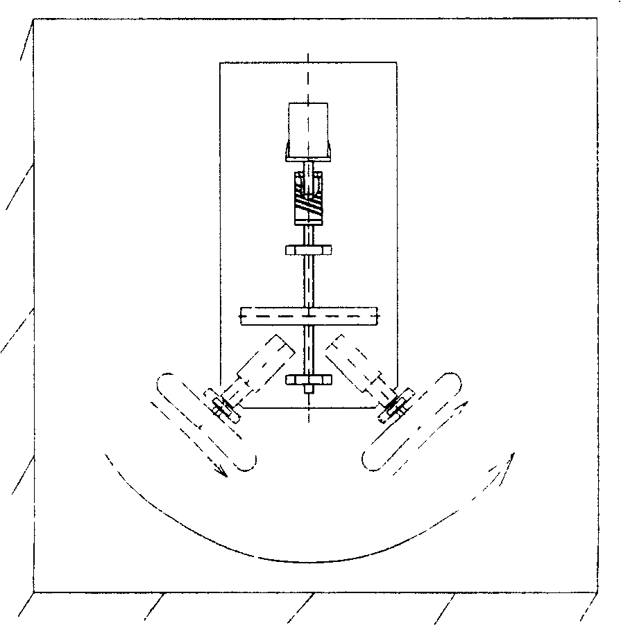 Self-operated dynamically balancing movable robot