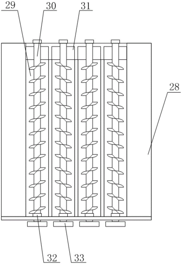 A threshing system for a combine harvester