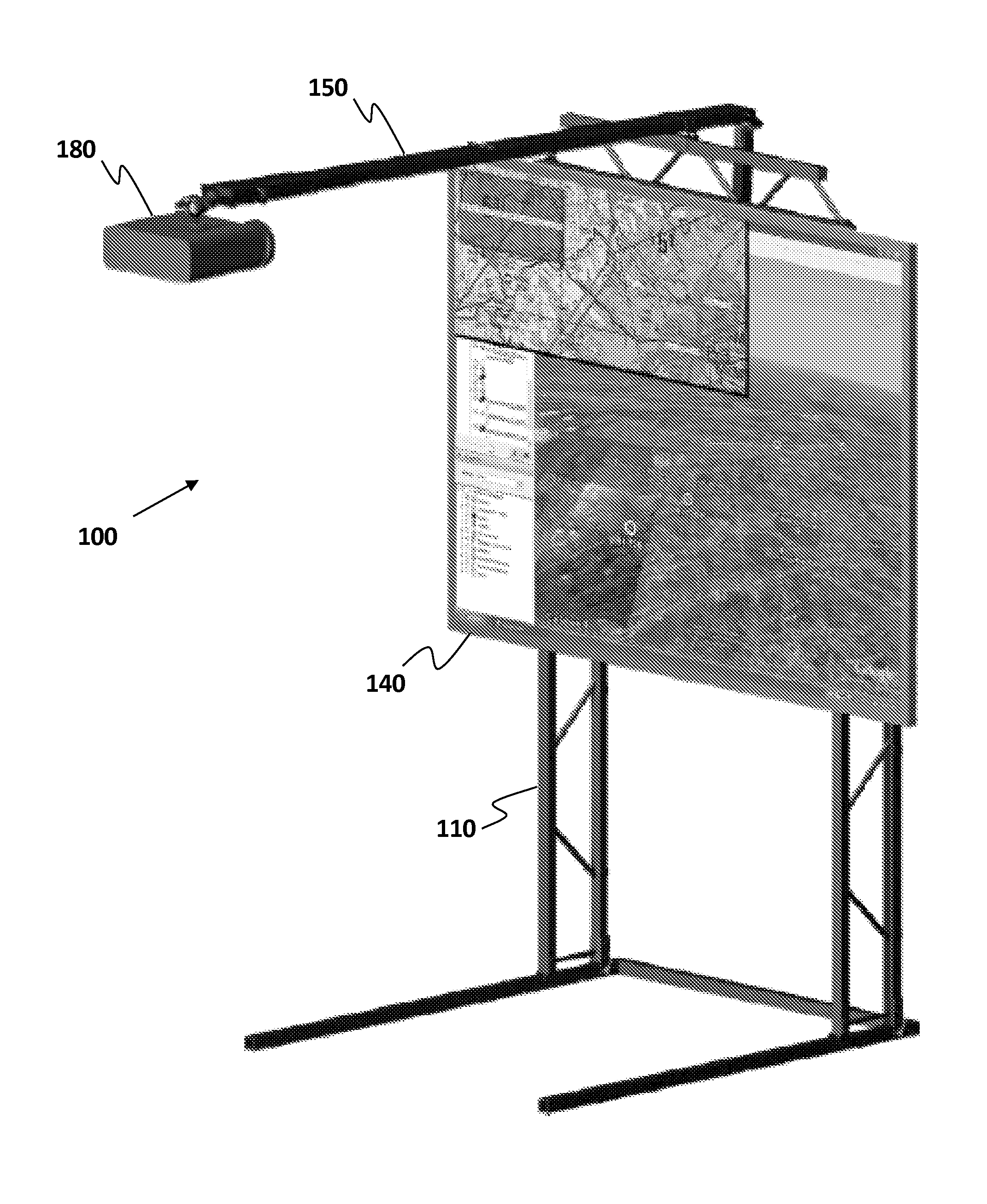 Portable projection and display system