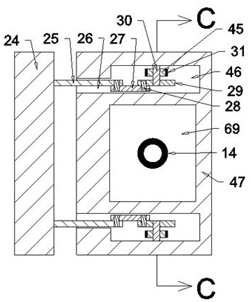 External wall thermal insulation mortar tensile net construction device