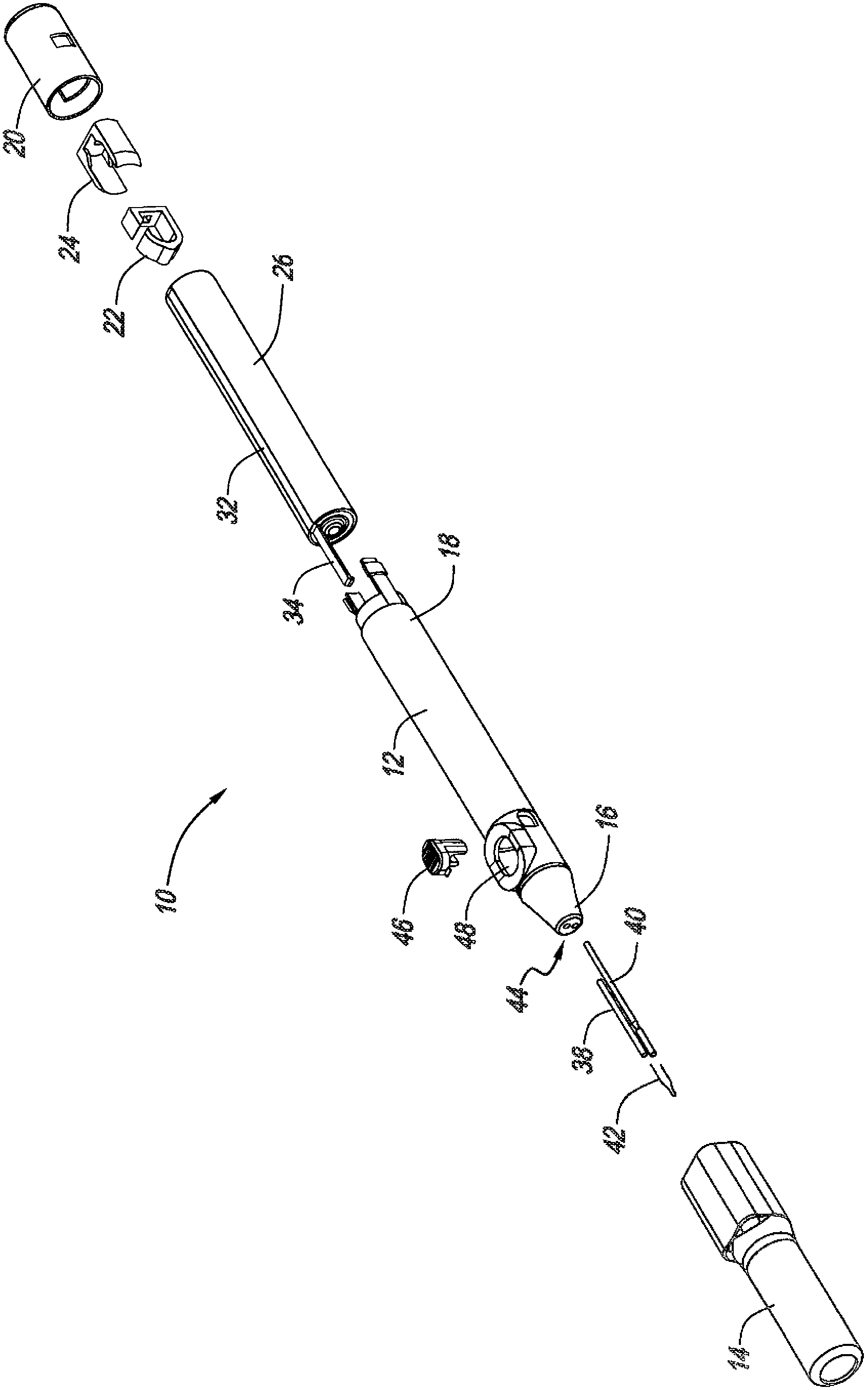 Hand-held cautery device