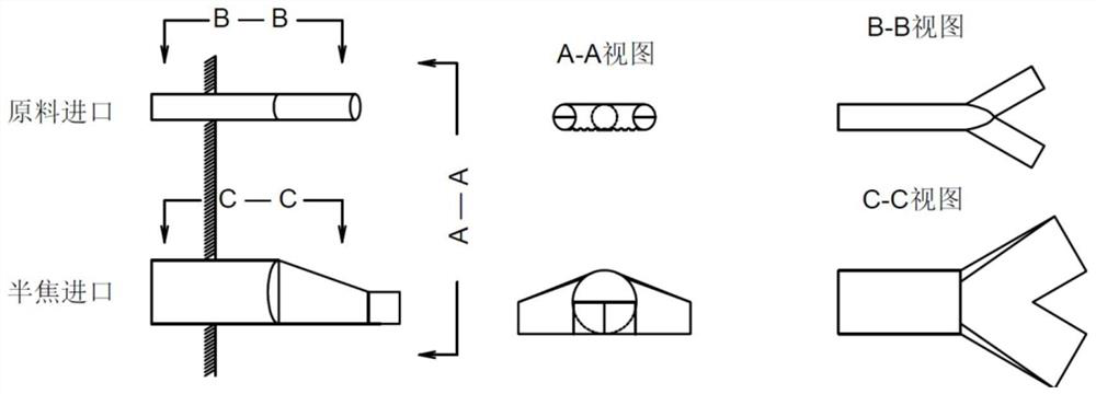 Continuous pyrolysis device and method suitable for direct coal liquefaction residue