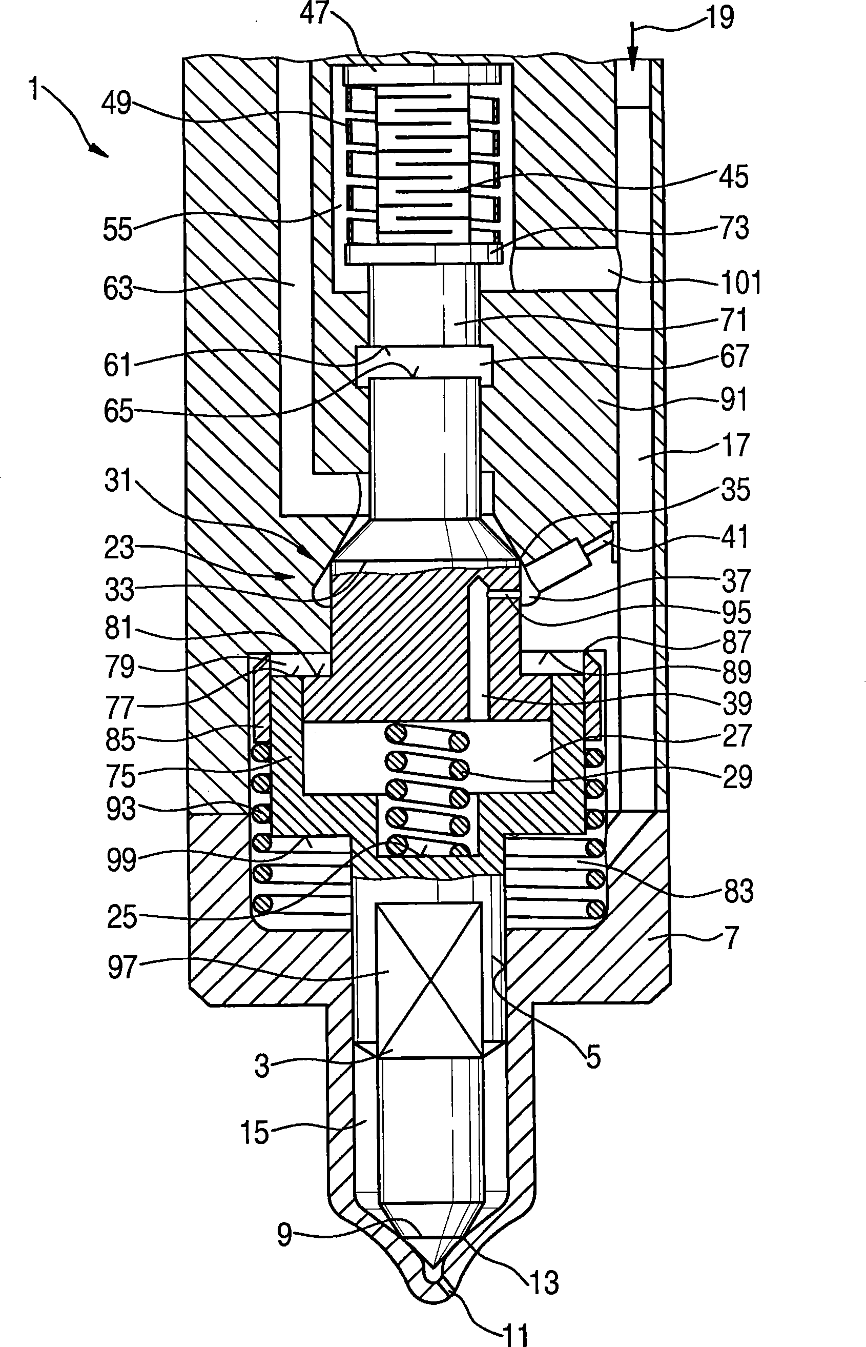 Fuel injector with direct needle control and servo valve assistance