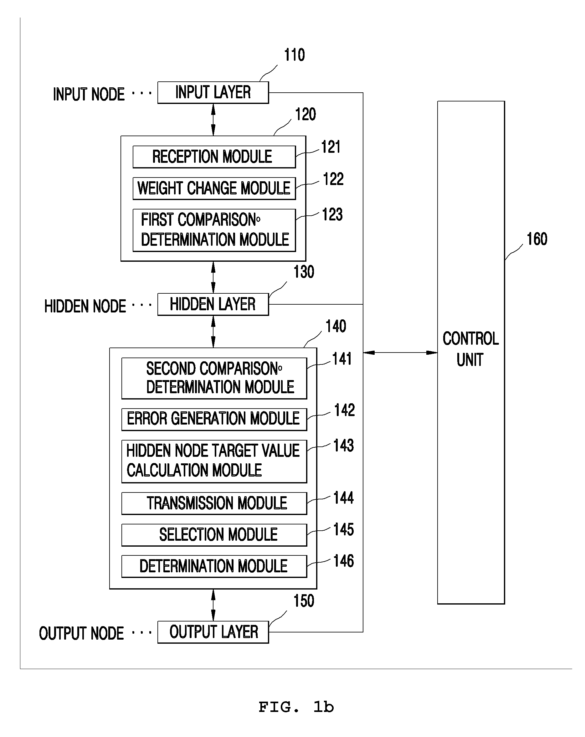 Separate Learning System and Method Using Two-Layered Neural Network Having Target Values for Hidden Nodes
