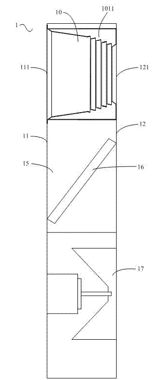 Vertical-type air conditioner air supply device with flow deflectors