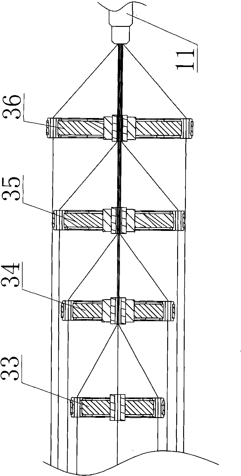 Multilayer and multi-strand wire twisting method and device implementing same