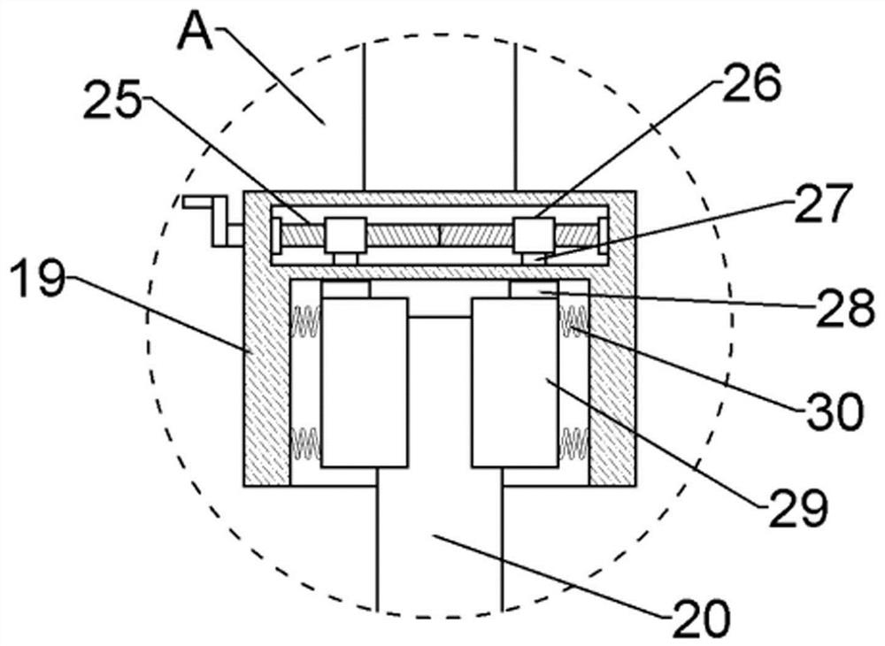 Graphite crucible convenient for semiconductor crystal growth, and use method thereof