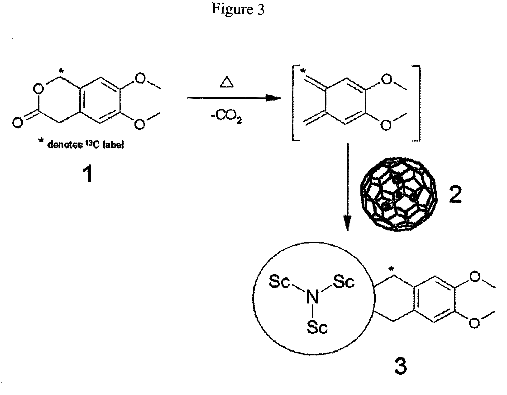 Endohedral metallofullerene derivatives