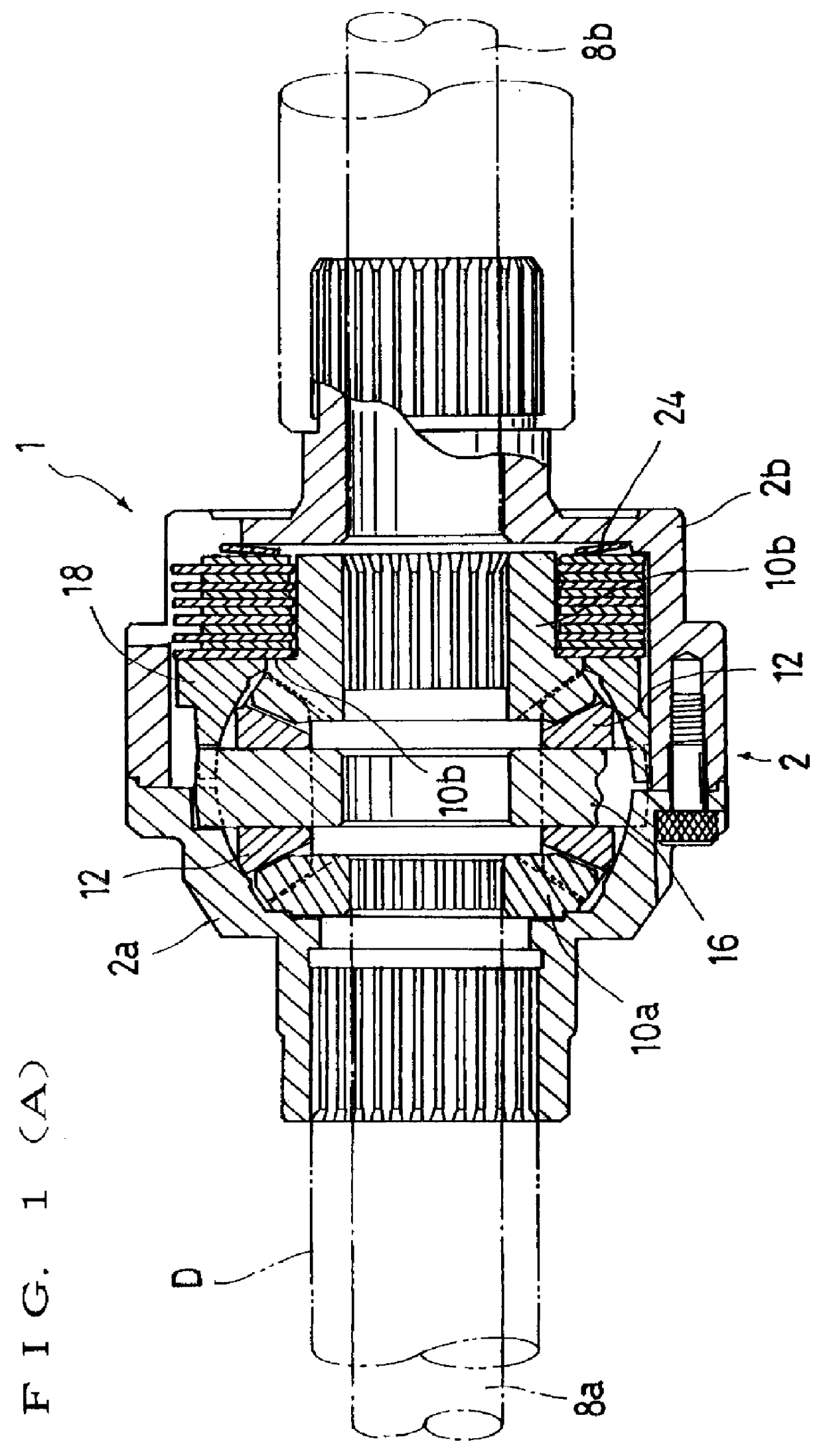 Limited slip differential gear