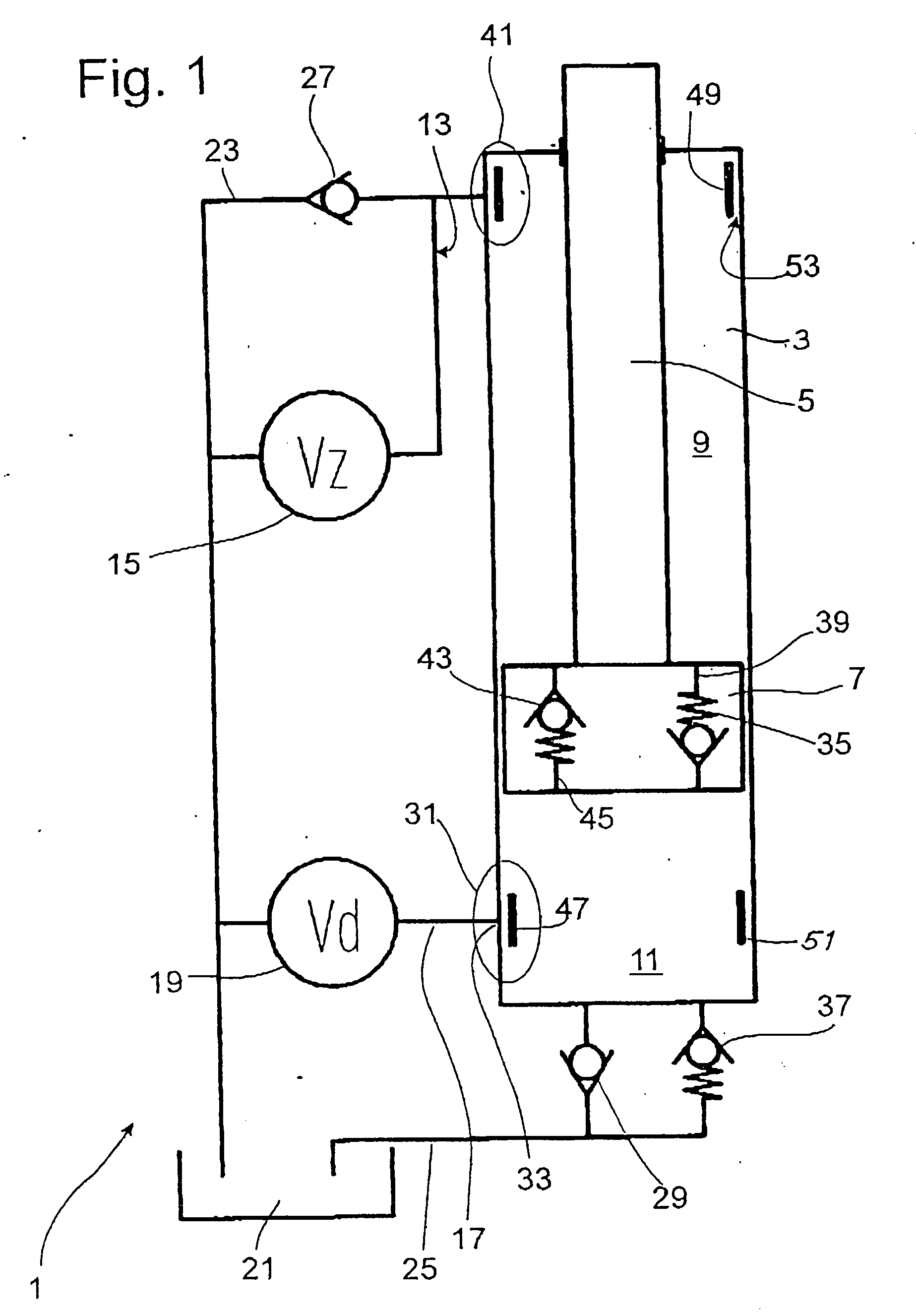 Vibration damper with adjustable damping force