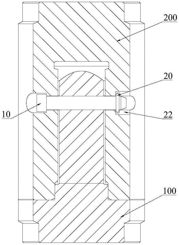 Pin components and piling machinery