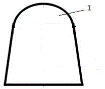 Conical wound dressing