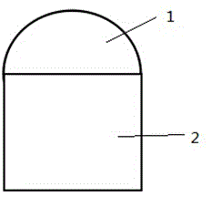 Conical wound dressing