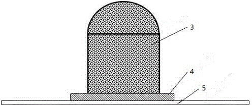 Conical wound dressing