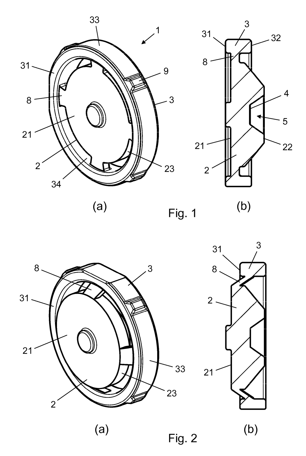 Deformable Piston Washer