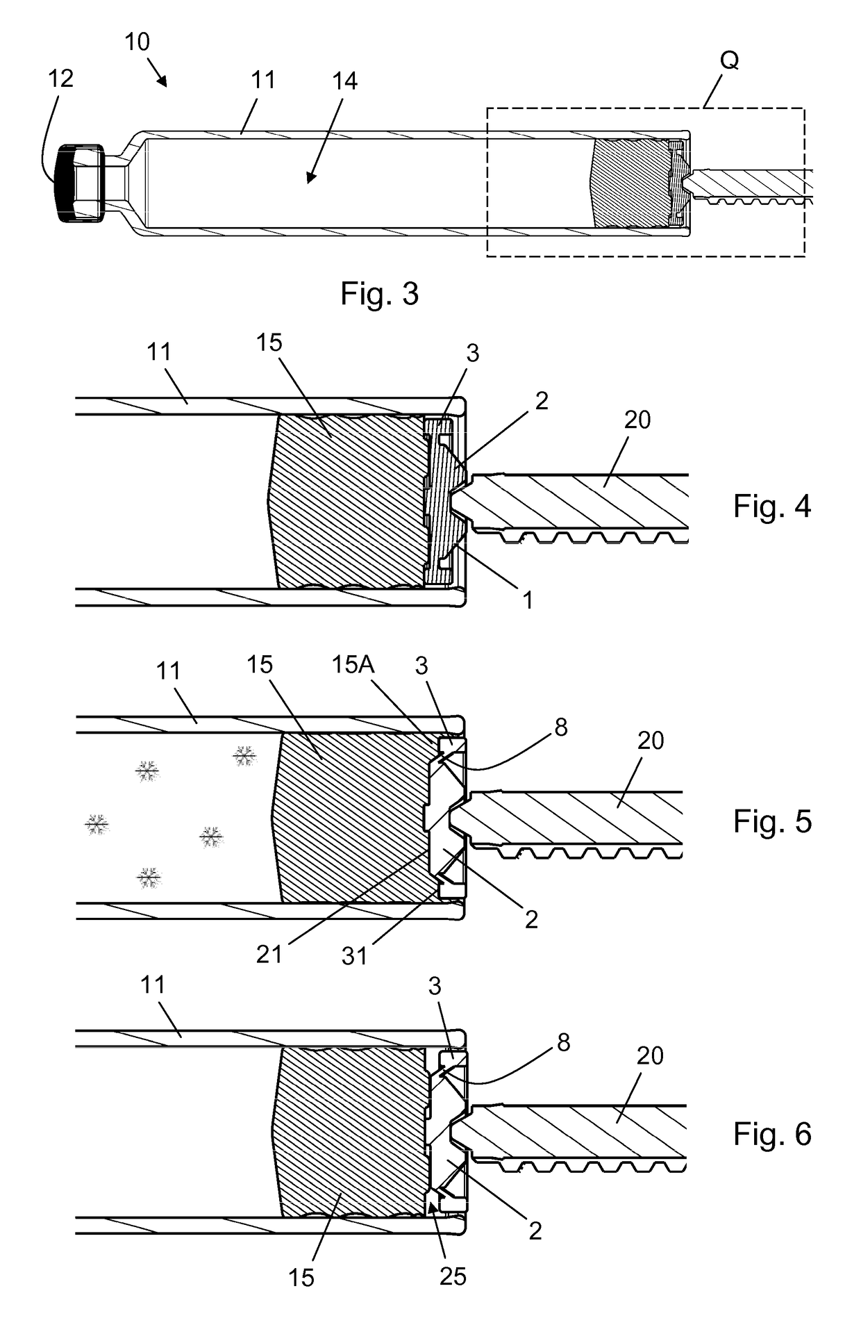 Deformable Piston Washer