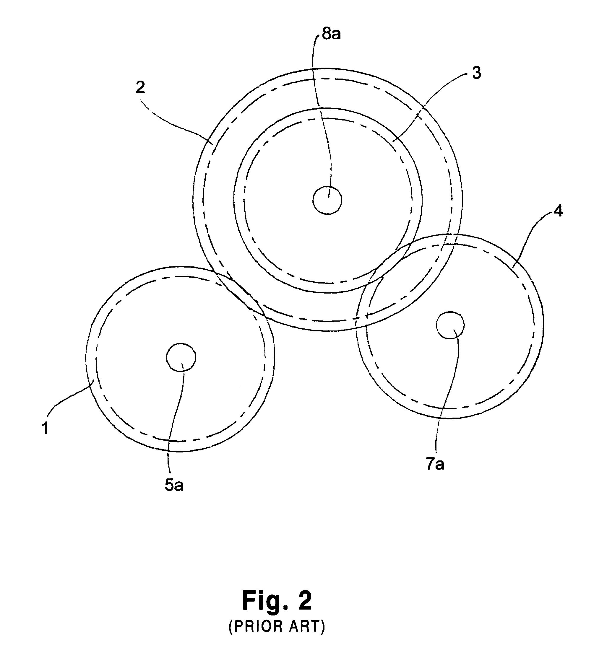 Drum assembly having helical gear and spur gear spaced therebetween for use in printer