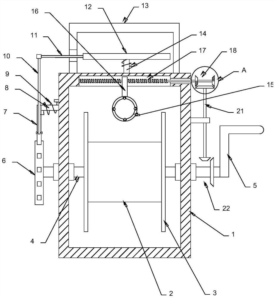 A portable optical fiber winding device