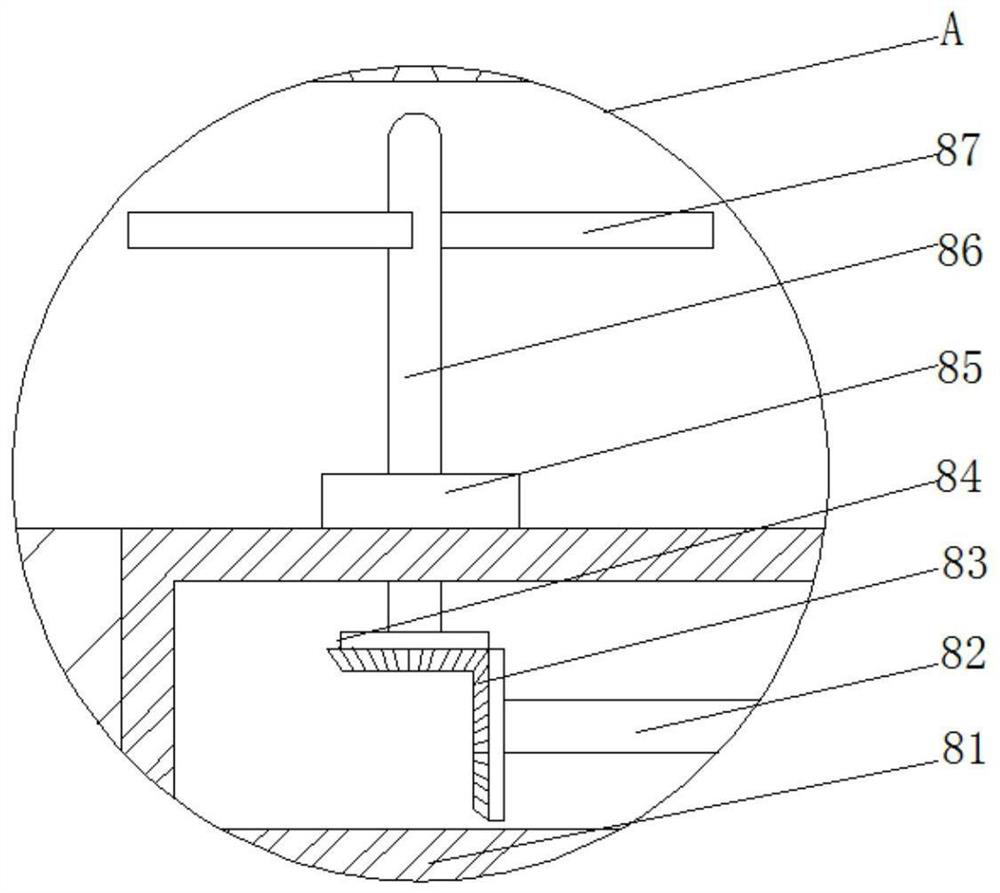 Shearing device for polytetrafluoroethylene base cloth production