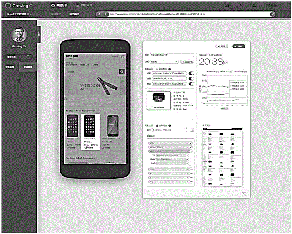 Method and system for implementing mobile device data tracking through software development toolkit