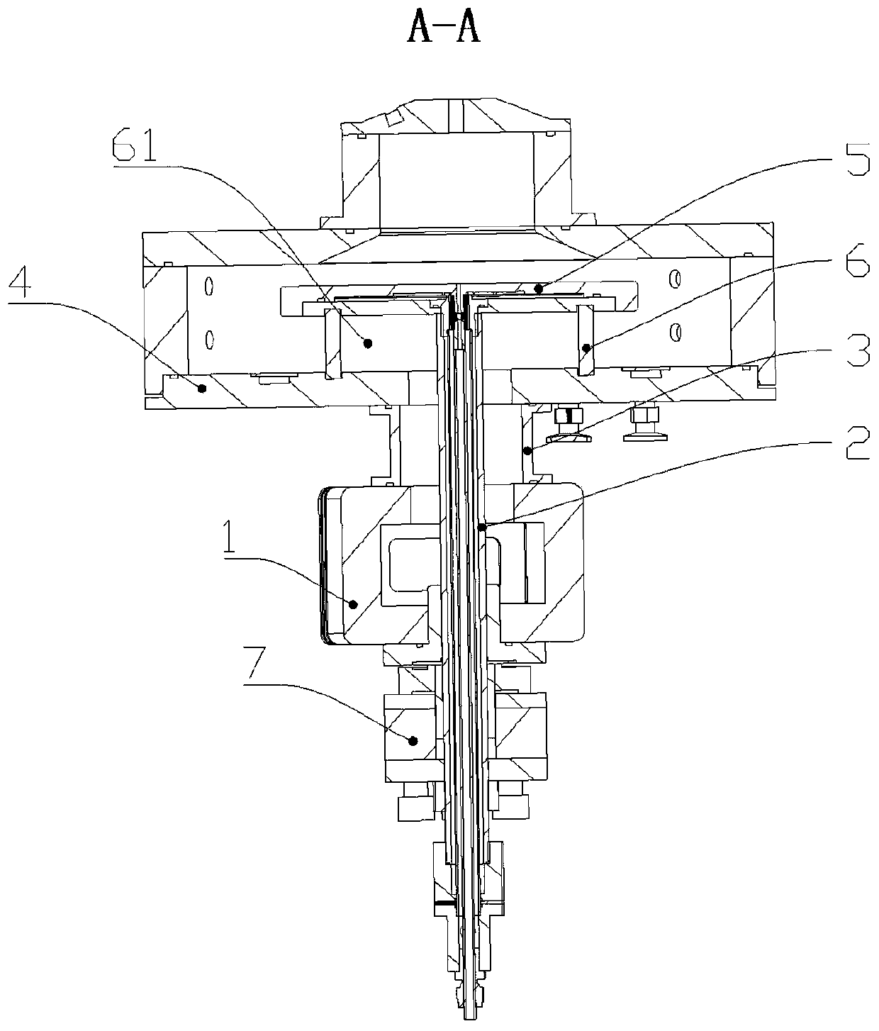 Tensioning device for MPCVD