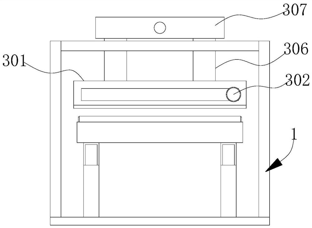 A three-in-one spreading machine for producing garment fabrics