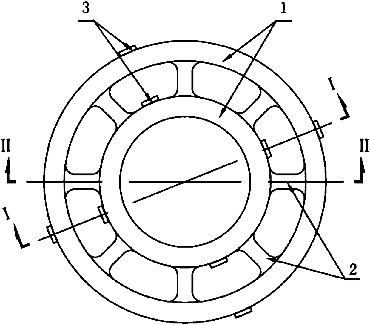 Load sensor of multi-ring structure
