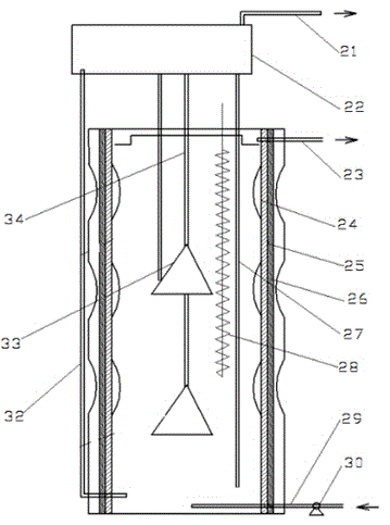 Microbiological fuel cell-based pig farm wastewater treatment system