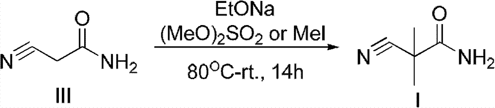 A kind of preparation method of 2,2-dimethylcyanoacetamide