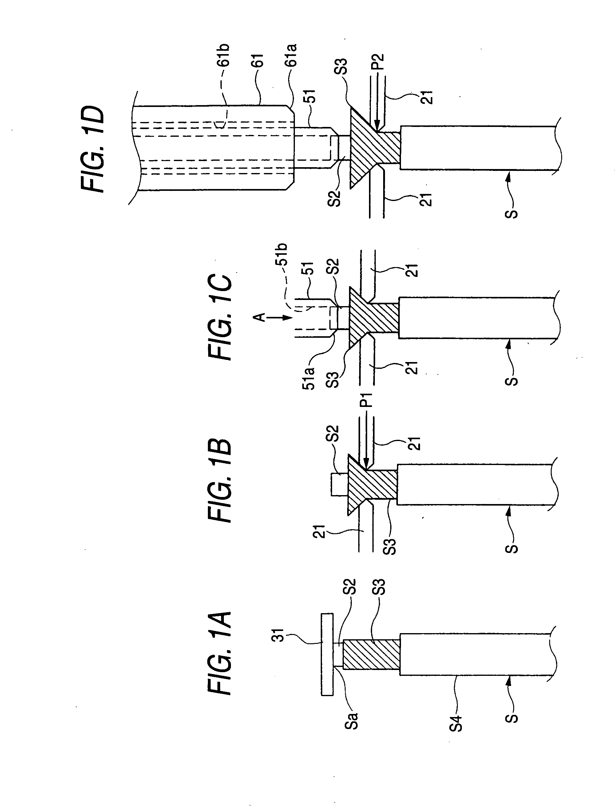 Method of processing end portion of shielded wire and end portion processing apparatus