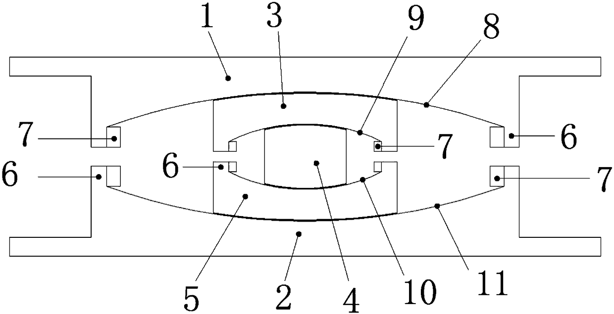 Multi-friction pendulum isolation bearing with variable friction