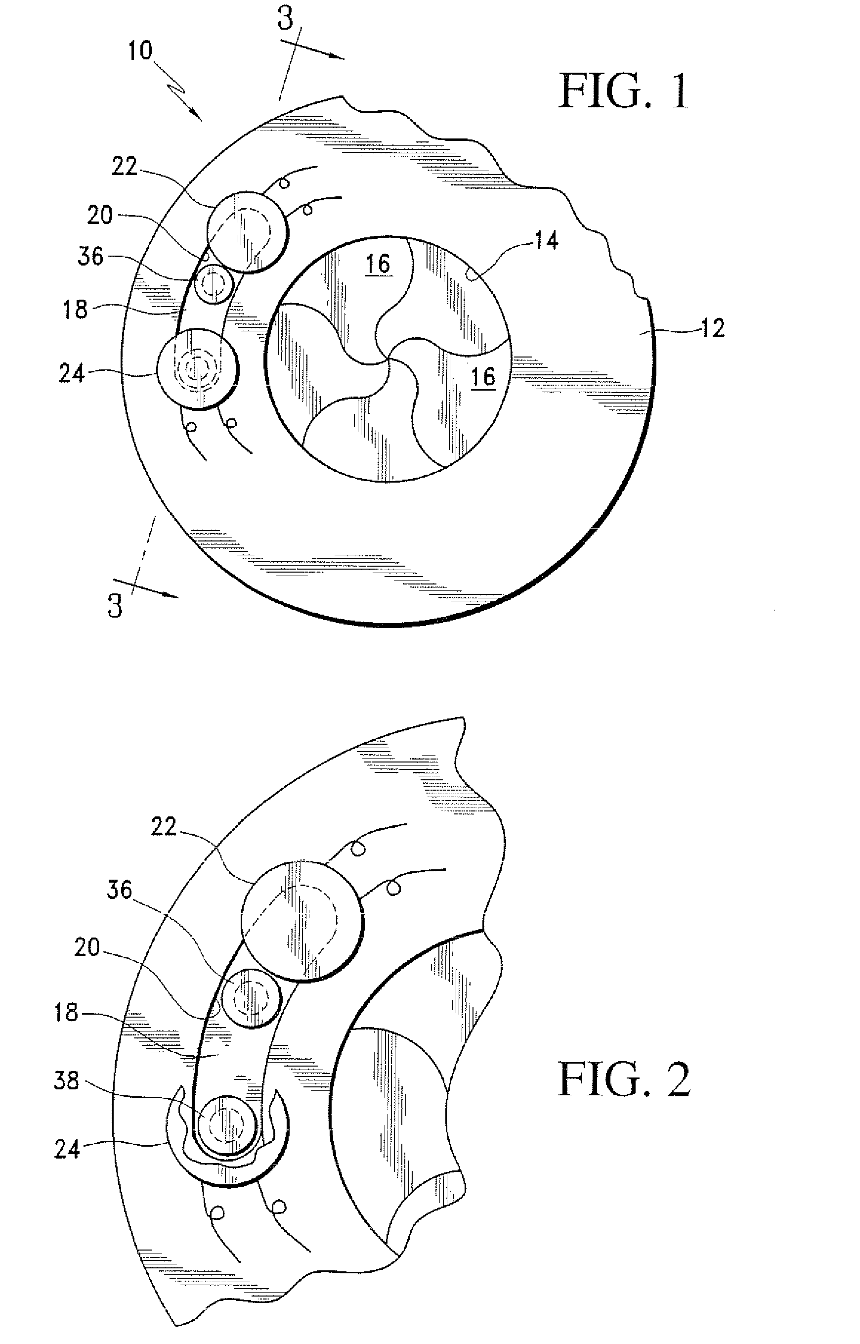 Non-contact shutter activation system and method