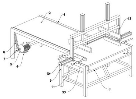 An edge-pressing device for carton processing