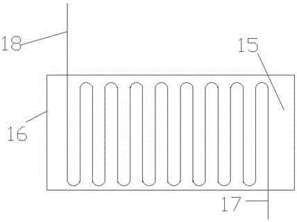 A heat storage heat exchanger and a fresh air system with switching air ducts