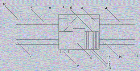 A heat storage heat exchanger and a fresh air system with switching air ducts