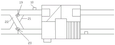 A heat storage heat exchanger and a fresh air system with switching air ducts