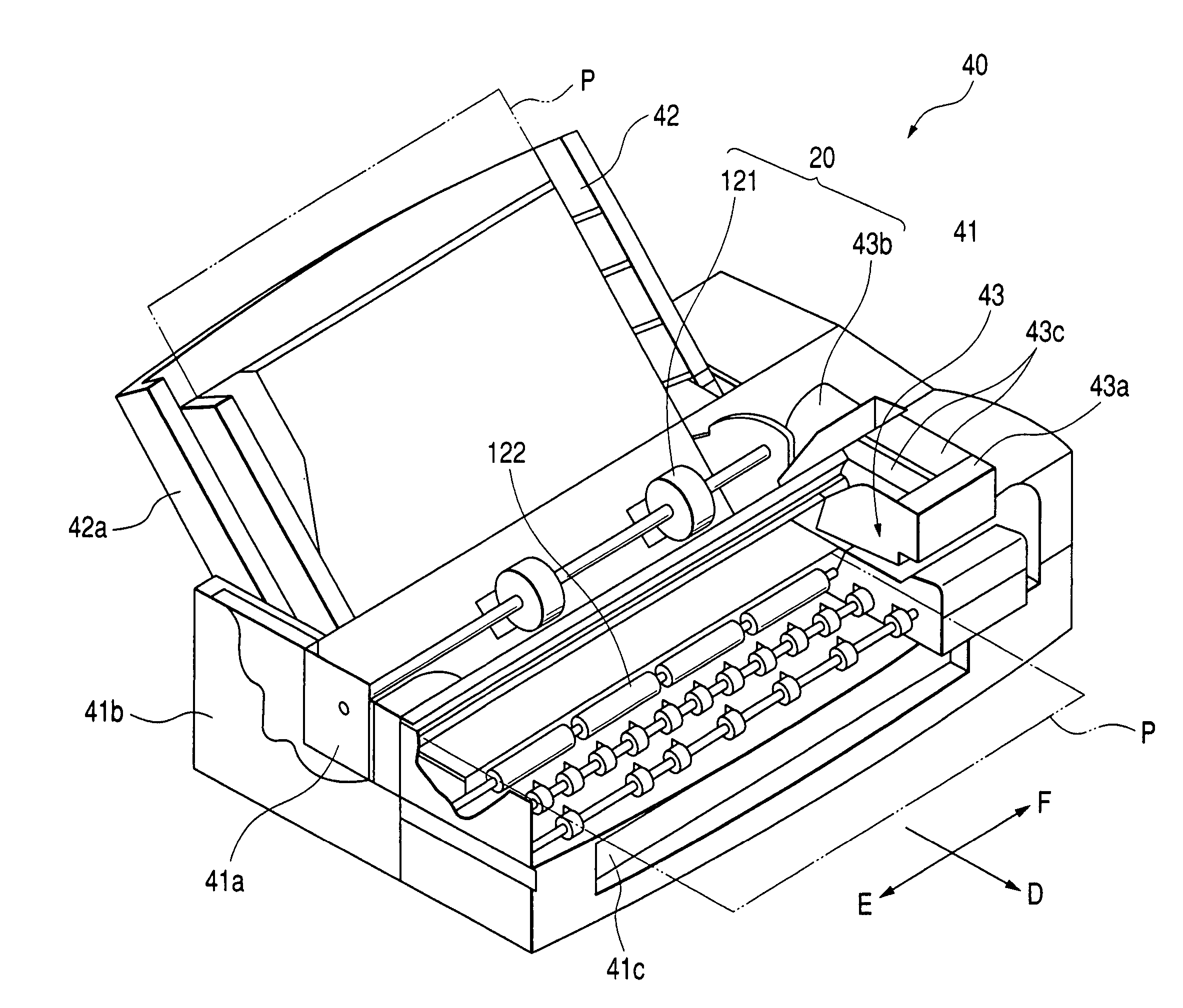 Fixed material transportation apparatus, fixed material discharging apparatus, method for discharging the fixed material, liquid fixing apparatus