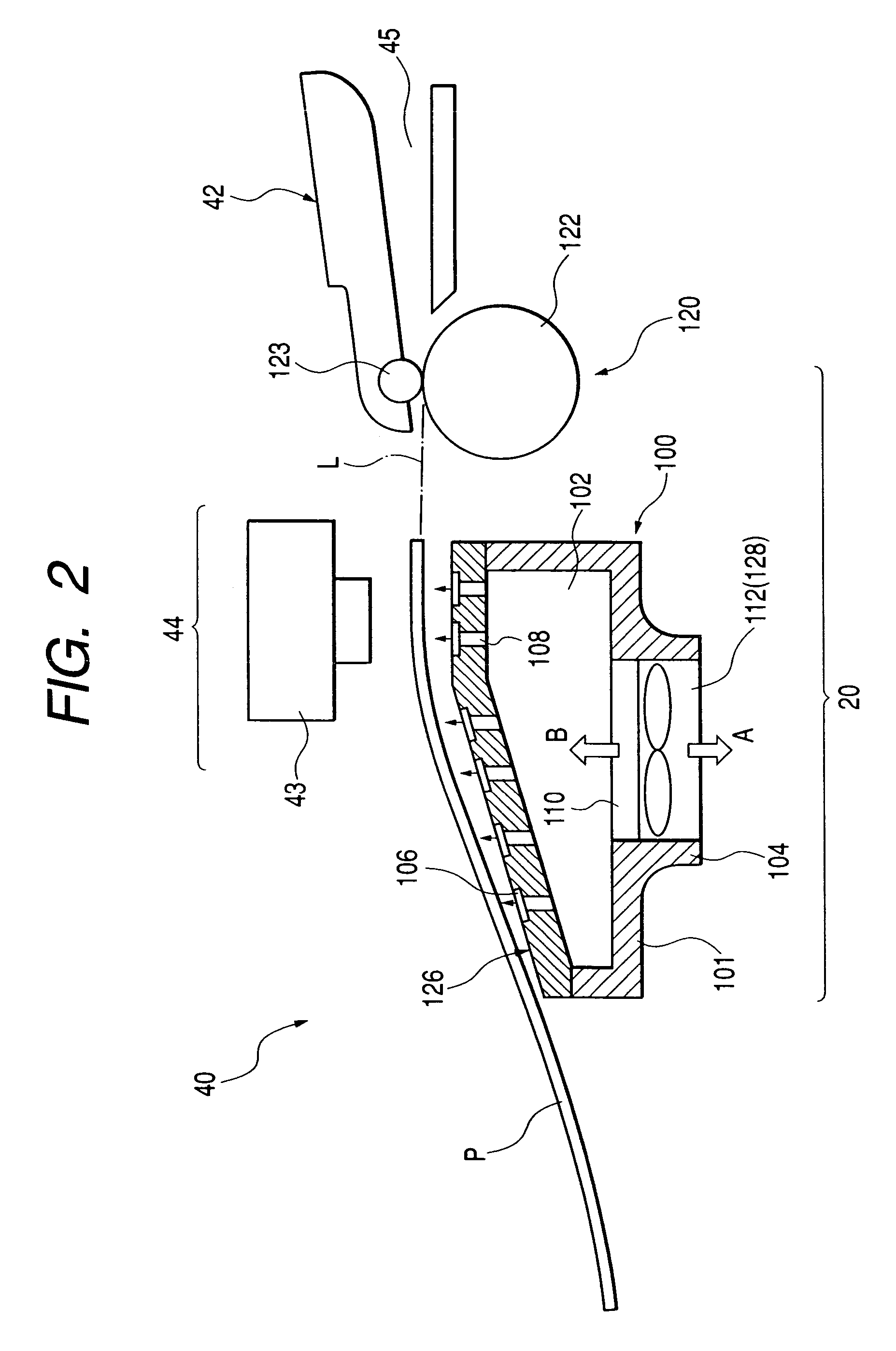 Fixed material transportation apparatus, fixed material discharging apparatus, method for discharging the fixed material, liquid fixing apparatus