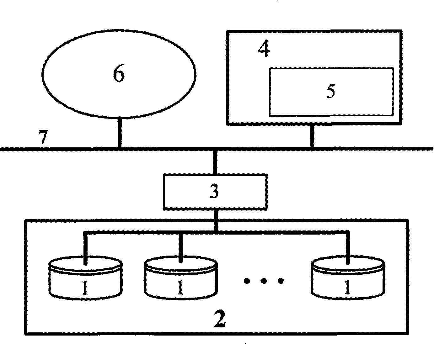 Method for updating double-magnetic head user data of large scale fault-tolerant magnetic disk array storage system