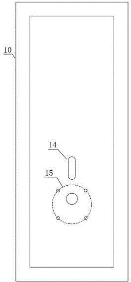 Rotary connection and internal wire bending test device