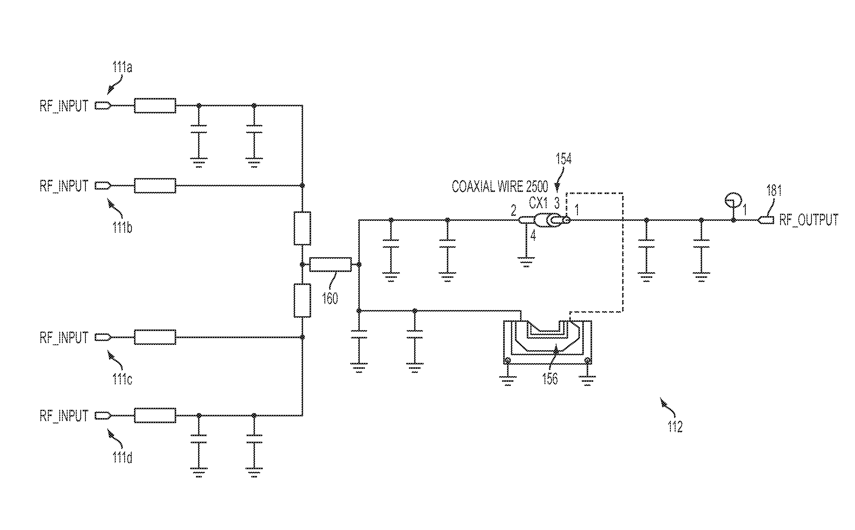 RF power amplifier and method of assembly for same