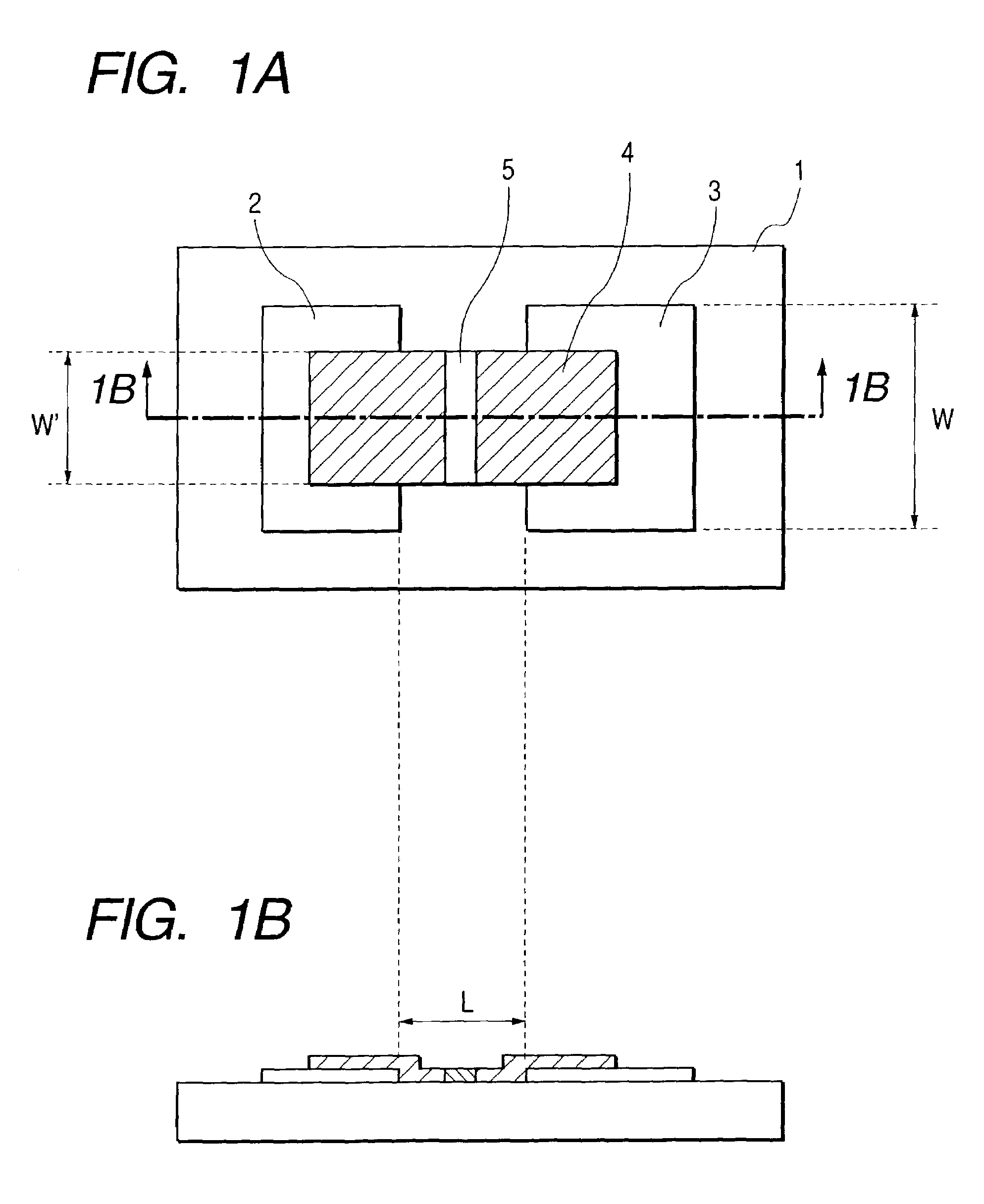 Electron-emitting device having a fissure to increase electron emission efficiency